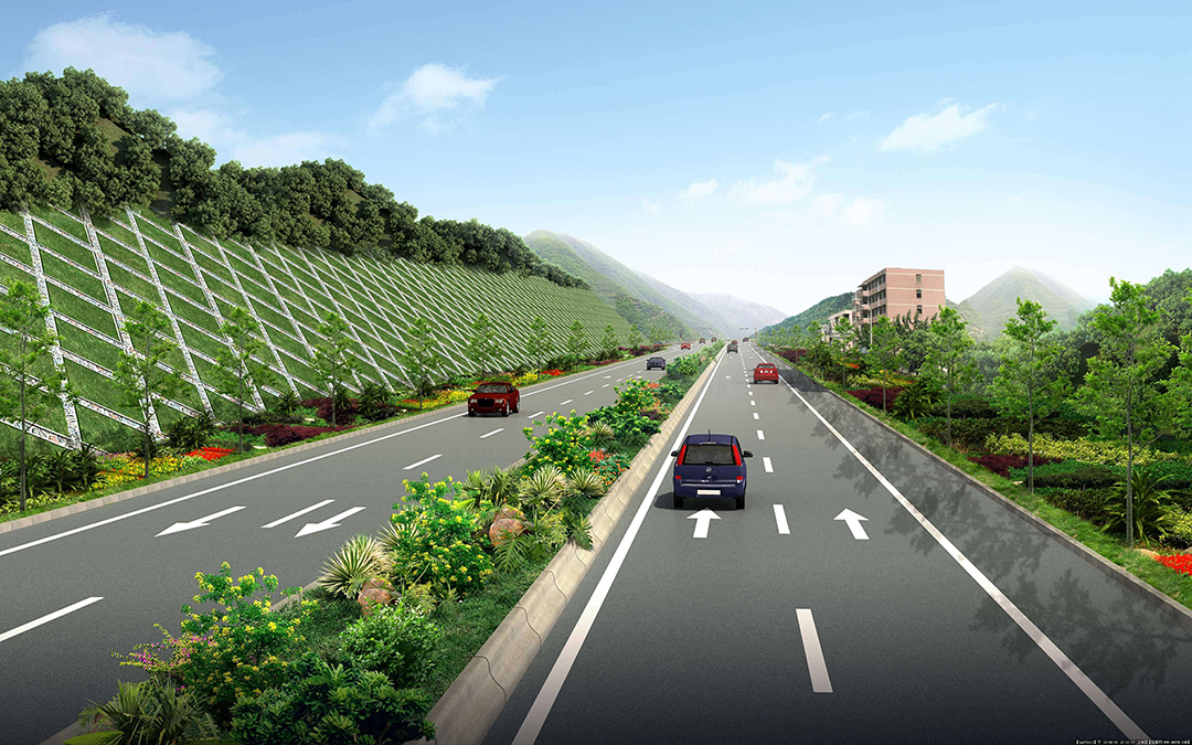 海東工業(yè)園區(qū)六條道路綠化工程.jpg